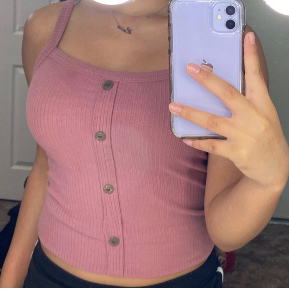 pink tank top🥰🥰